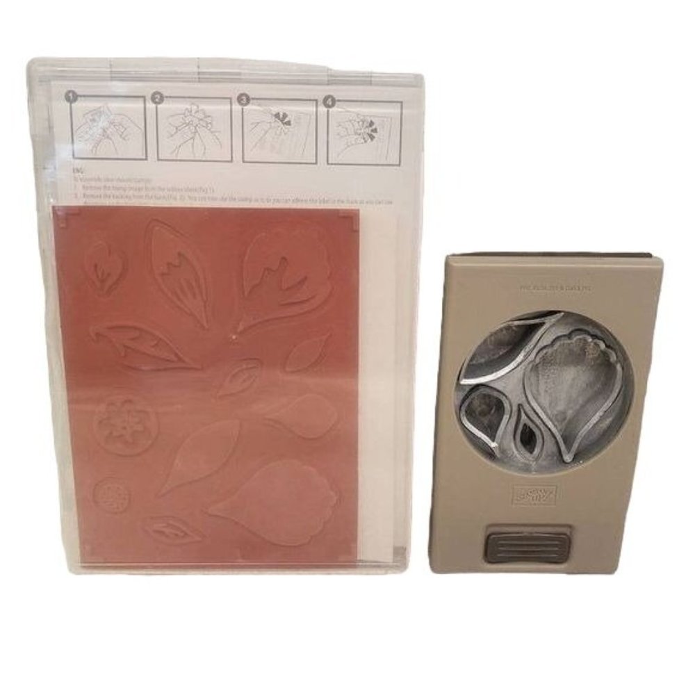 Stampin Up Stamp set and Punch Crafting Craft Stamp Set - Picture 2 of 2